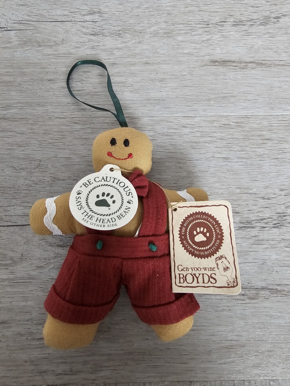 RARE Fred The Archive Collection Boyds Bears Ornament 562424 VTG New